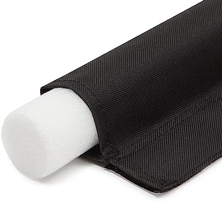 Stockroom Plus 36 in Under Door Draft Stopper Black