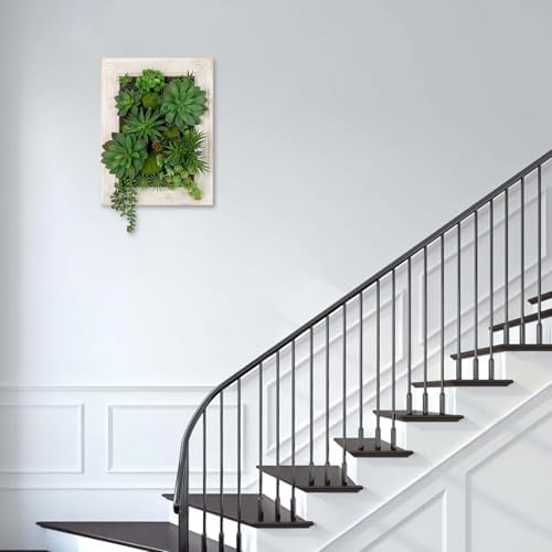 Hollyone Artificial Succulent Hanging Plant Set