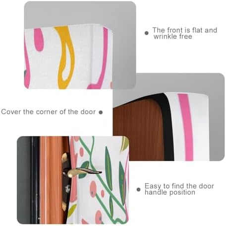 Susiyo Butterfly Halloween Door Cover 32x79 in