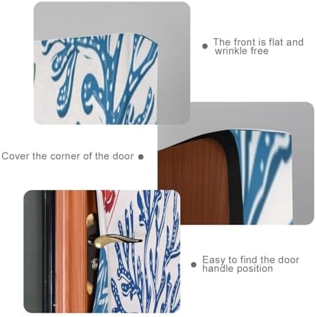 Susiyo Halloween Door Decoration Stretch Fabric Cover
