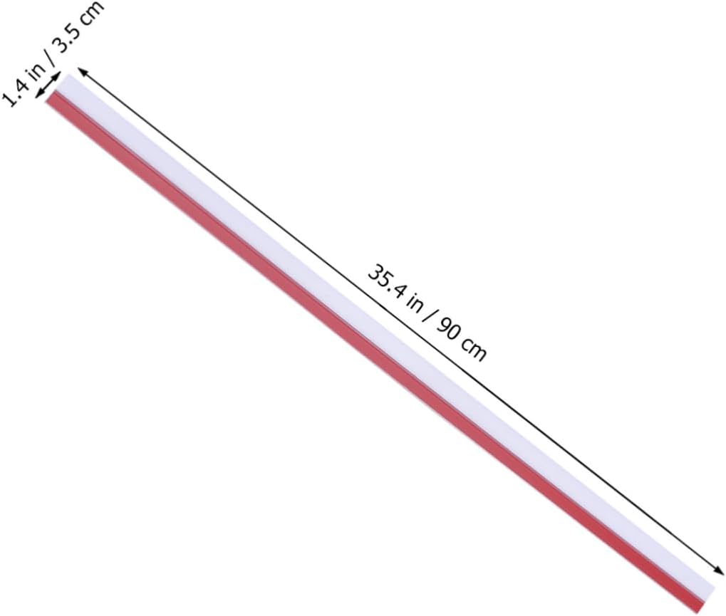 4pcs Transparent Under Door Draft Stopper Seal Soundproof Weather Stripping for Doors