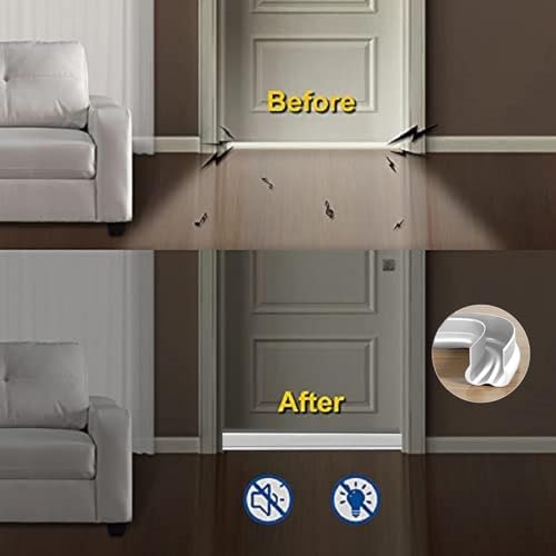 36 Inch Door Draft Stopper - Cuttable Weather Seal for Bottom Door