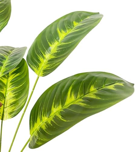 Ozizley Artificial Palm Tree Faux Silk Plant