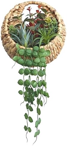JoyEvy 22 Inch Artificial Hanging Plants Wall Decor
