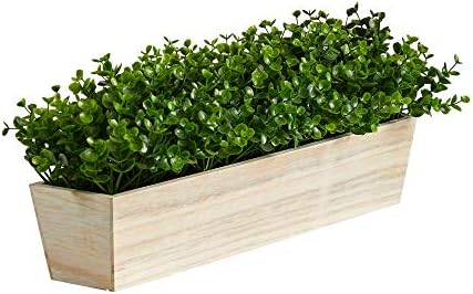 19in Eucalyptus Artificial Plant with Decorative Planter