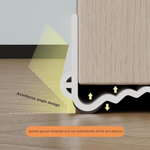 Lifeuping Under Door Draft Stopper 39 Inch
