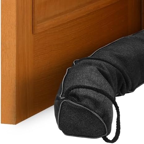 Uxcell Door Sweep 34 x 3 Draft Stopper Black