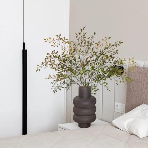 Uqueeten Artificial Greenery Stems 433 Inch Nandina Branches for Vase and Home Dcor