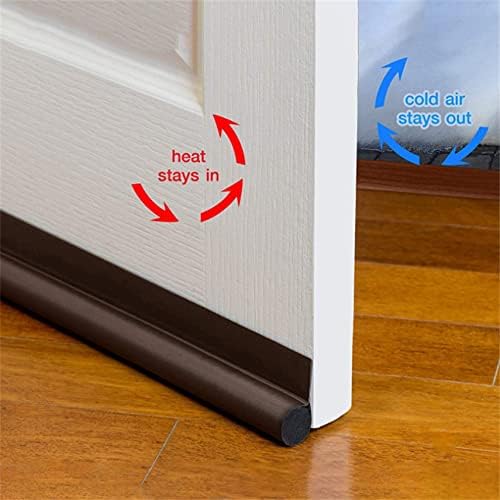 Adjustable Under Door Draft Stopper 37 Inch Seal Strip