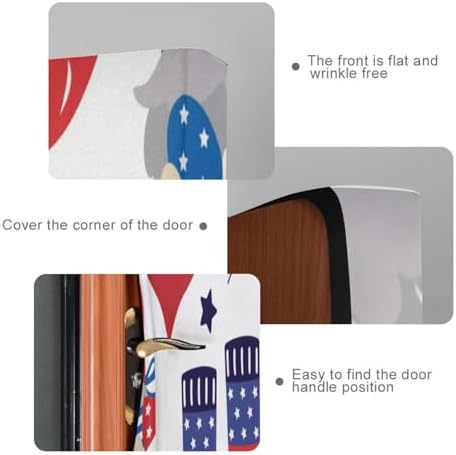 Susiyo Decorative Door Cover for Home Party Holidays 32x79 in