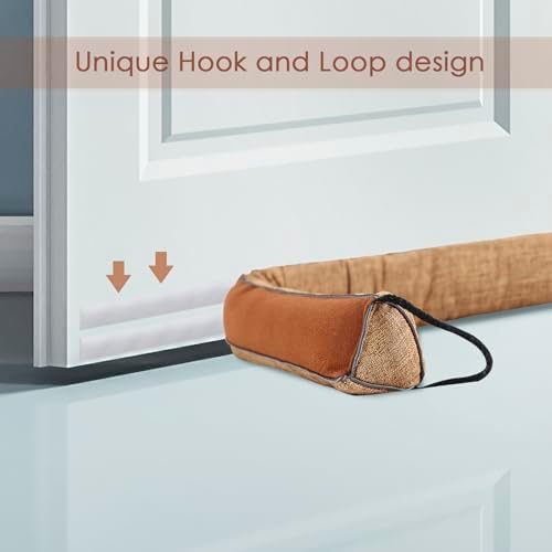 Singingglory Door Draft Stopper 34 Inches Weighted