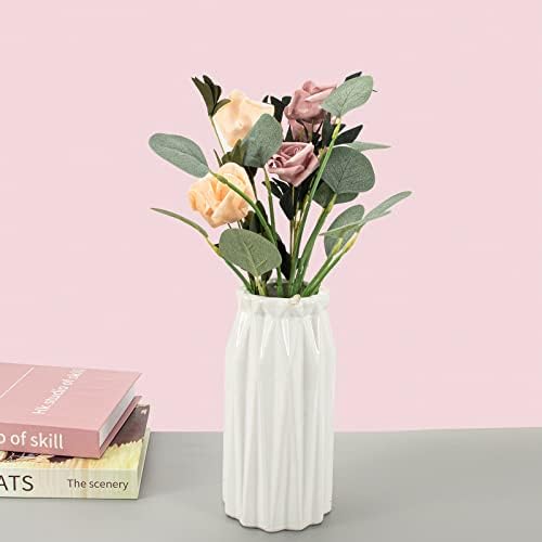 400 Pieces Artificial Eucalyptus Leaves Set for DIY Decorations
