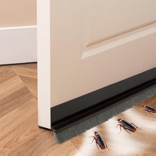 Door Draft Stopper Bottom Seal 39 Inch Soundproof Winter Cold Blocker