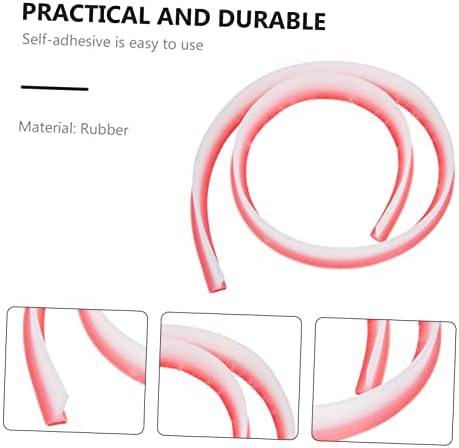 Vaguelly Bathroom Floor Sealing Strip Water Barrier Draft Stopper Easy Install