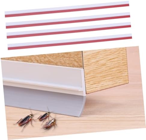 ERINGOGO Waterproof Sealing Strip 4pcs Door Sweep Draft Stopper