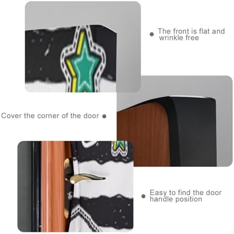 Susiyo Halloween Door Cover for Home Party Decor 32x79 in