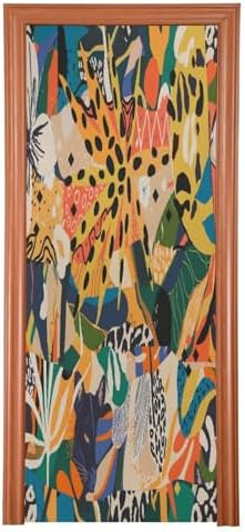 Susiyo Paintings Halloween Door Decoration Door Cover 32x79 in