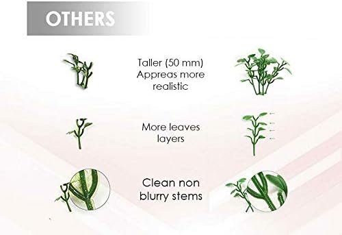 2612 Plant Artificial Greenery Wall Hedge Decor 6 pcs