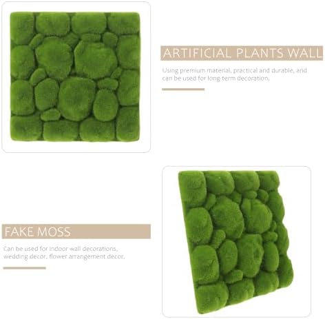 Fomiyess Artificial Moss Mat Wall Decor