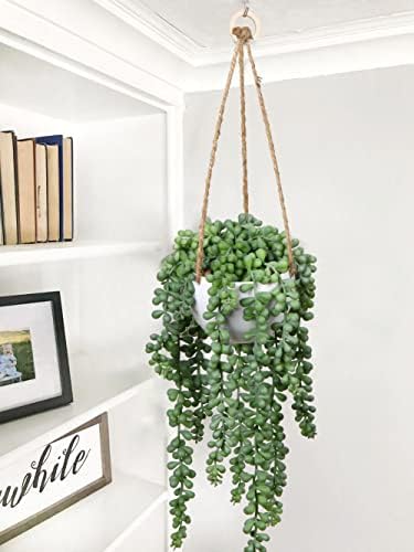Artificial Succulents Hanging Fake String of Pearls for Home Decor