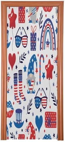 Susiyo Decorative Door Cover for Home Party Holidays 32x79 in