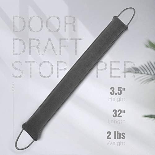 Tuffen Door Draft Stopper 32 Inch Gray