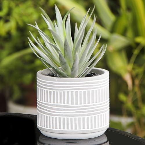 Derekey Artificial Plants Indoor Fake Plants in Pots