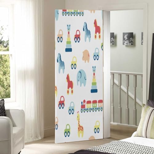 Susiyo Cute Cars Animals Halloween Door Cover