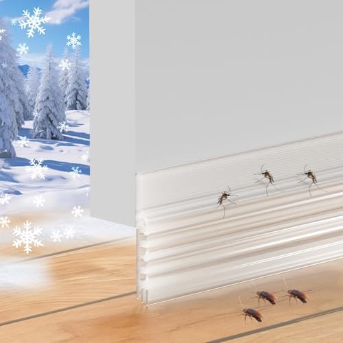 Door Draft Stopper 39 Inch Silicone Weather Seal