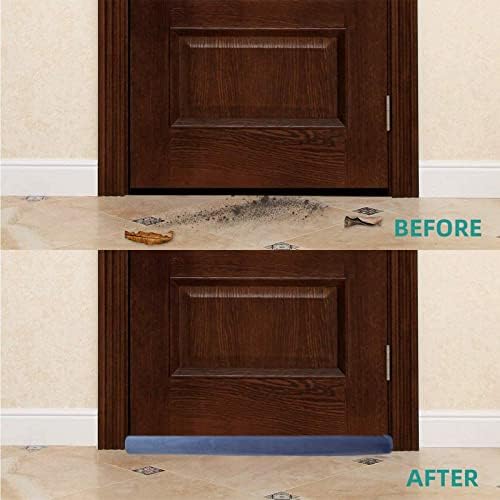 TumiMallody Draft Stopper Door Seal Weather Stripping Noise Blocker 36 Inch Blue