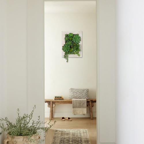 Hollyone Artificial Succulent Hanging Plant Set