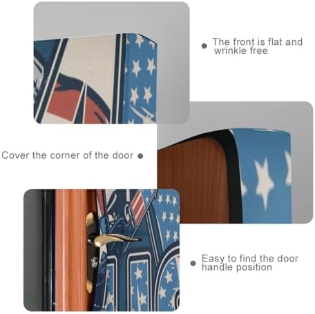 Susiyo Vintage New York Statue Door Cover 35x79 Inch