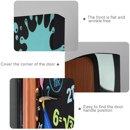 Susiyo Mathematics Concepts Halloween Door Cover Stretch Fabric 32x79 in