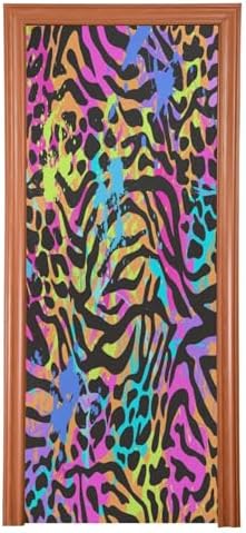 Susiyo Neon Animal Halloween Door Cover 32x79 in
