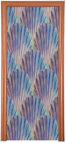 Susiyo Retro Rainbow Shells Halloween Door Cover