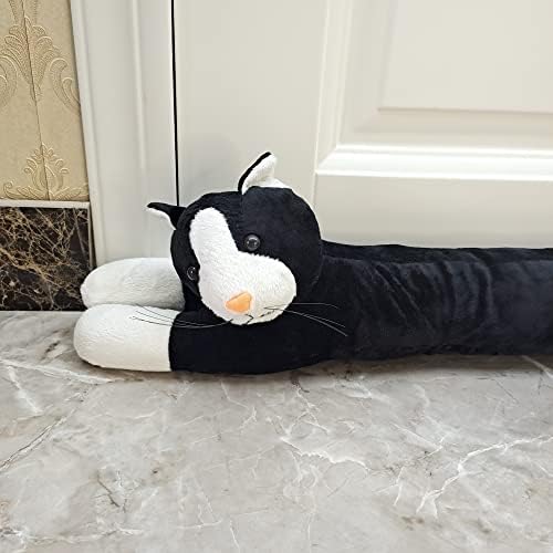 Dewarfami Animal Fabric Under Door Draft Stopper