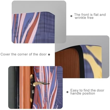 Susiyo Dark Pineapple Halloween Door Cover