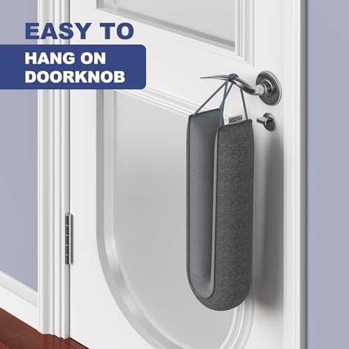 HADOR Door Draft Stopper 38 Inch Grey