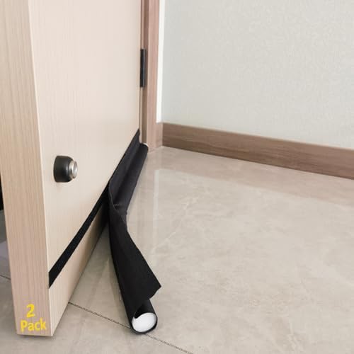 EsNook 2Pcs Adjustable Door Draft Stopper