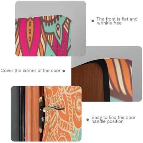 Susiyo Halloween Door Cover with Stretch Fabric 1