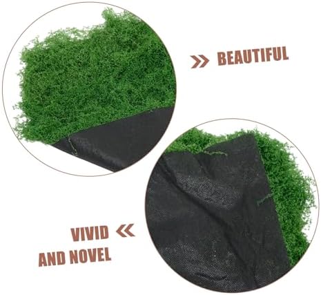 Merryhapy Artificial Moss Turf Realistic Foam Fake Grass for Garden Bonsai Decor Outdoor Landscaping
