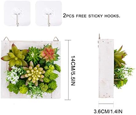 SWTHONY Hanging Wall Artificial Plants for Home Decor