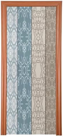 Susiyo Floral Lace Geometric Halloween Door Cover