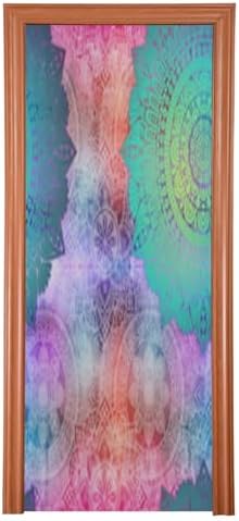 Susiyo Vintage Mandela Halloween Door Cover