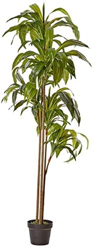 Nearly Natural 6ft Dracaena Silk Plant Real Touch
