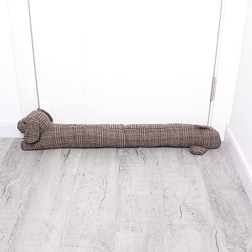 Cute Dog Draft Stopper Heavy Duty Door Sealer