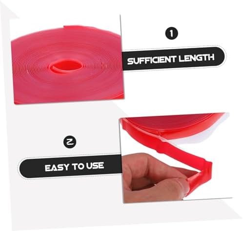 25mm Wide Door Weather Stripping Seal Strip for Glass Doors and Windows Self-Adhesive Windproof Soundproofing Home Use