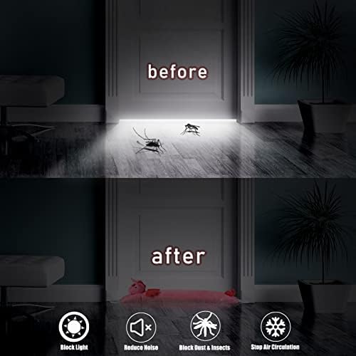 Estimber Under Door Draft Stopper Unicorn Decor 36 Inch