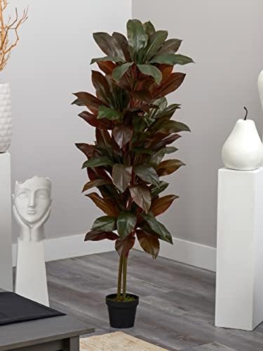 Nearly Natural 5ft Cordyline Silk Plant Real Touch