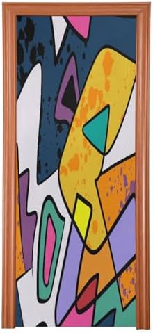 Susiyo Halloween Door Cover 32x79 in Stretch Fabric